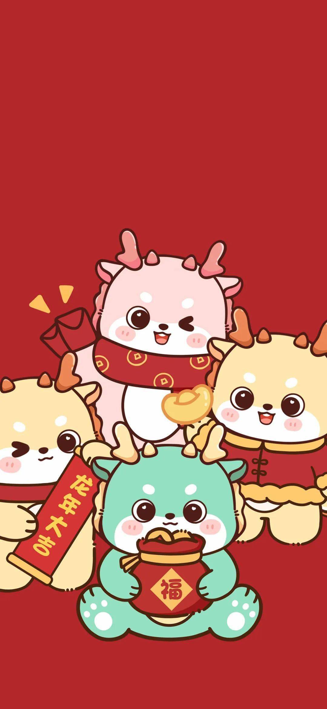 龙年春节手机壁纸,快收藏!_图片