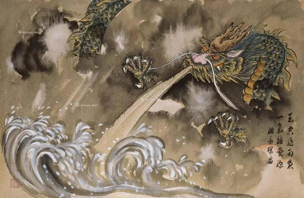 从古至今,名家画龙,大多是"神龙见首不见尾"_龙的传人_形象_形态