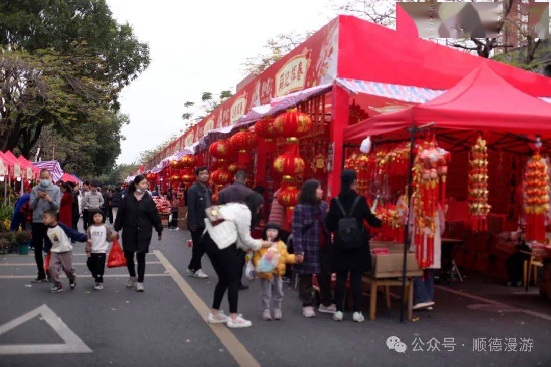 2024顺德北滘花市_鲜花_市民_摊位