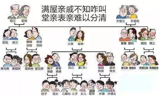 过年走亲戚称呼大全_兄弟_姐妹_曾祖母