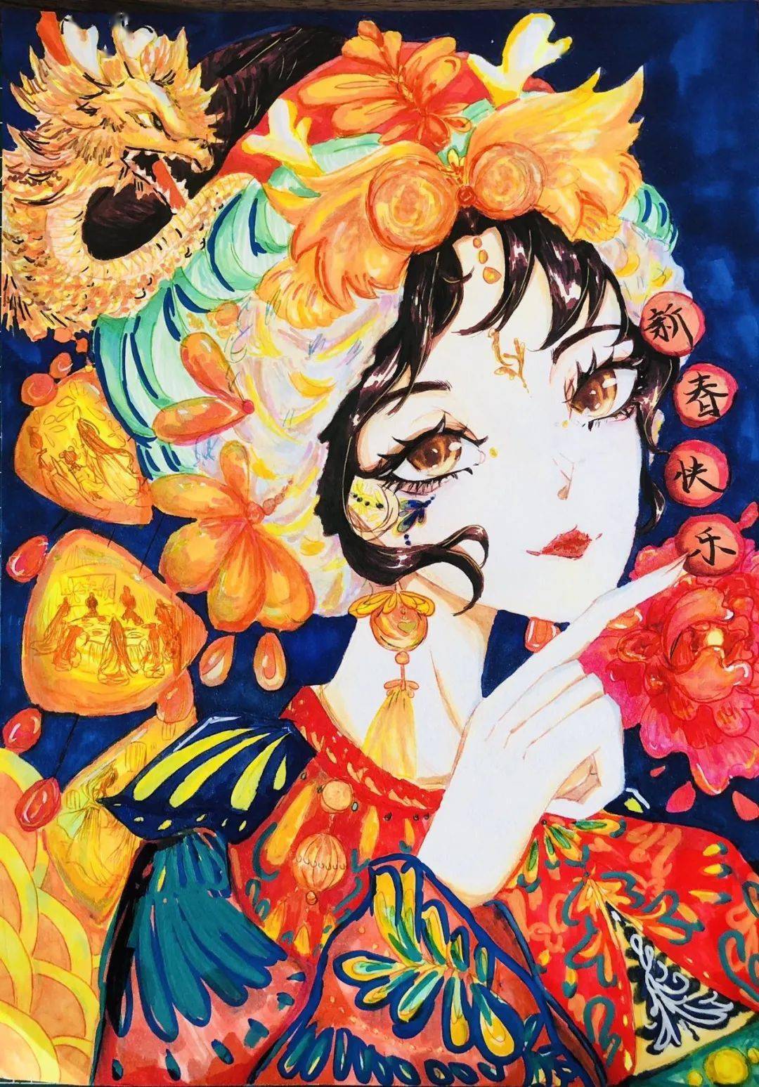 touchmark跨年季绘画创作赛获奖名单公布_作品_画面