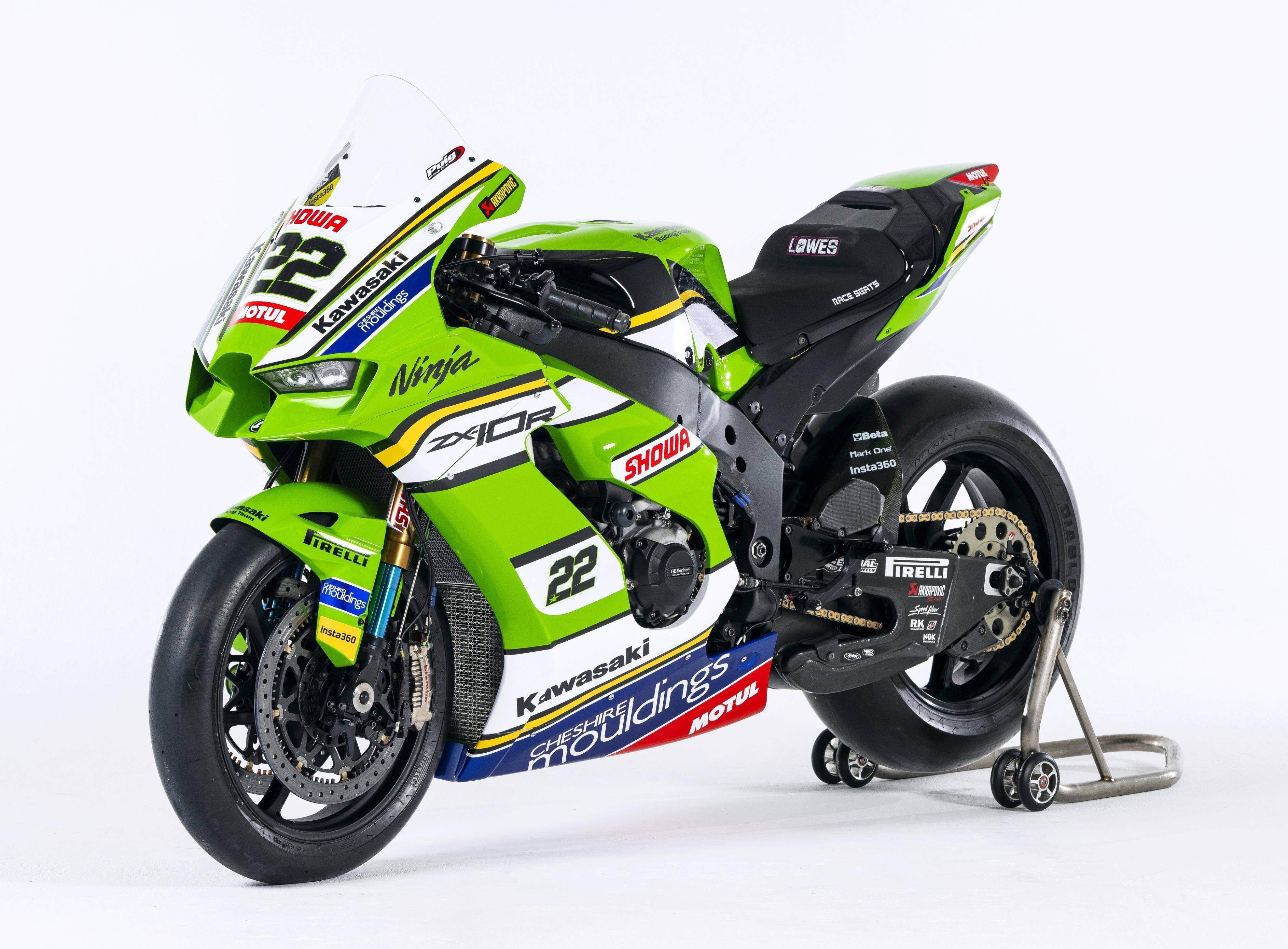 worldsbk 2024:kawasaki 工厂车队