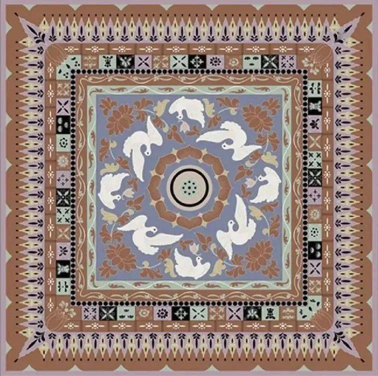 惊艳全网的中国纹样,来自93岁的她_常沙娜_敦煌_设计