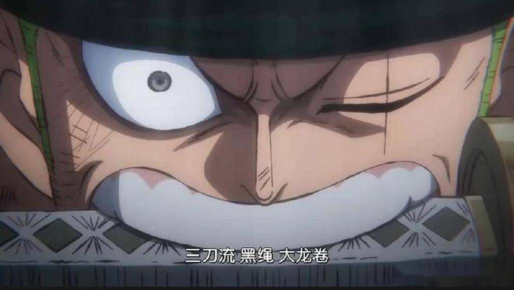 当时索隆先是联手路飞,再加上基德,基拉和罗这三个超新星之一,正面抗