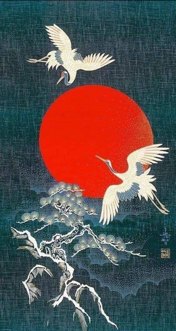 大年初五,68只长寿仙鹤送给你!见者得福~_福如东海_年