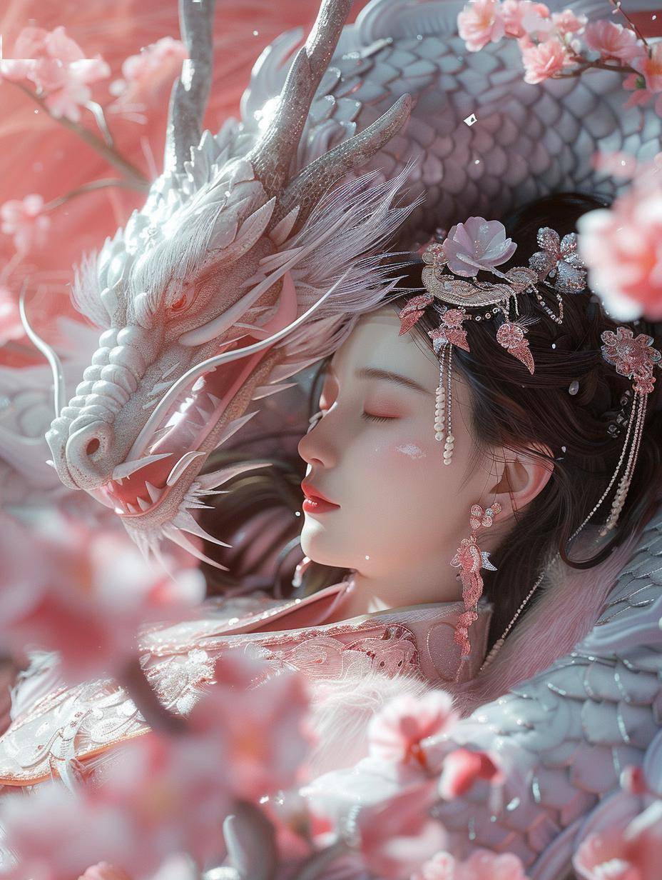 公主,请抱龙!(旺桃花壁纸)_财富_爱情_生活