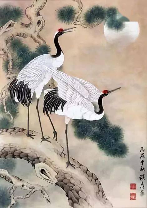 大年初五,68只长寿仙鹤送给你!见者得福~_福如东海_年