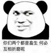 丑婆娘 好过分 | 熊猫头表情包_公众_il_li