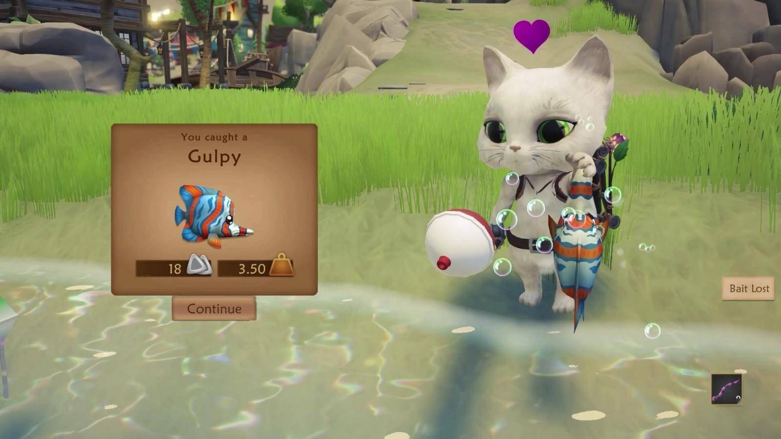 奇幻钓鱼游戏《胡须水域Whisker Waters》BT下载