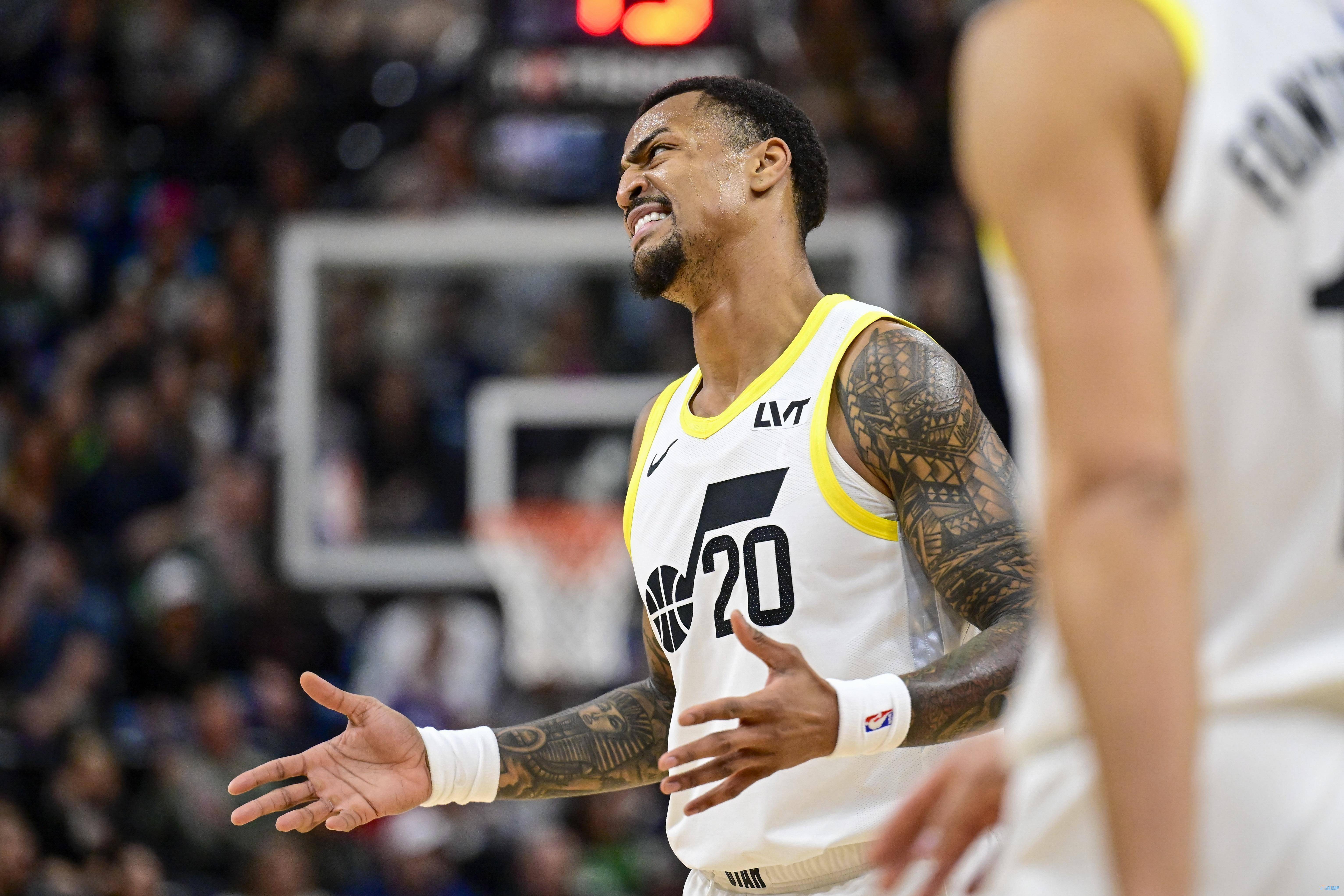 直播吧2月16日讯 今日nba常规赛,爵士137-140不敌勇士.
