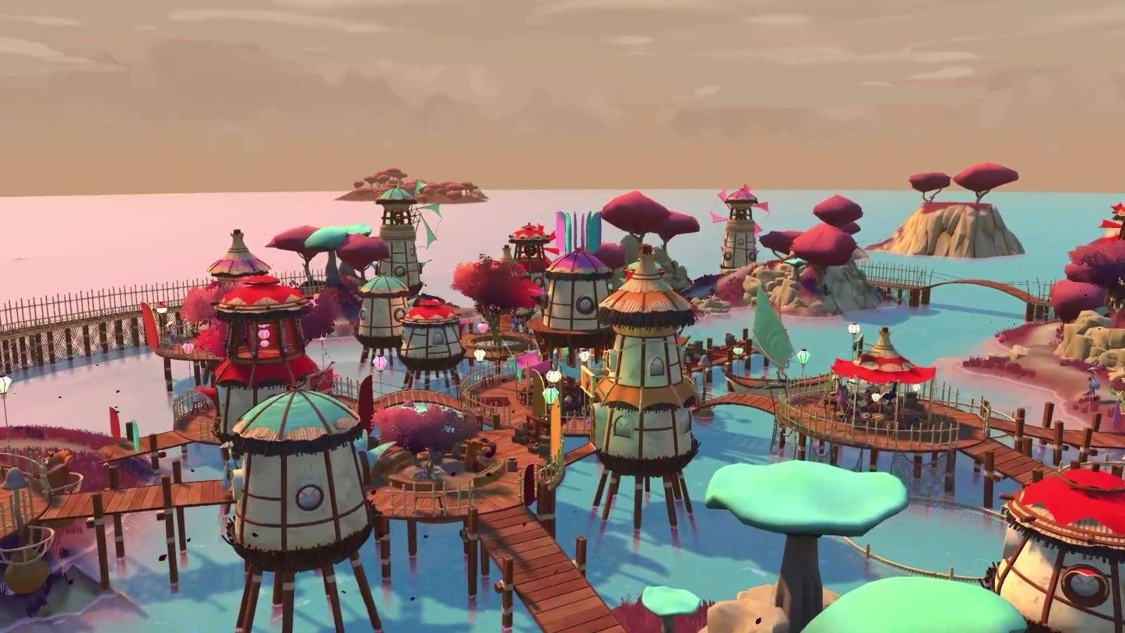 奇幻钓鱼游戏《胡须水域Whisker Waters》BT下载