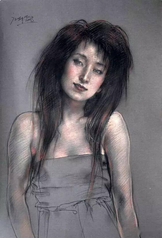 八雅轩丨【八雅丹青】川美院长庞茂琨色粉小画,告诉你什么叫惊艳_油画