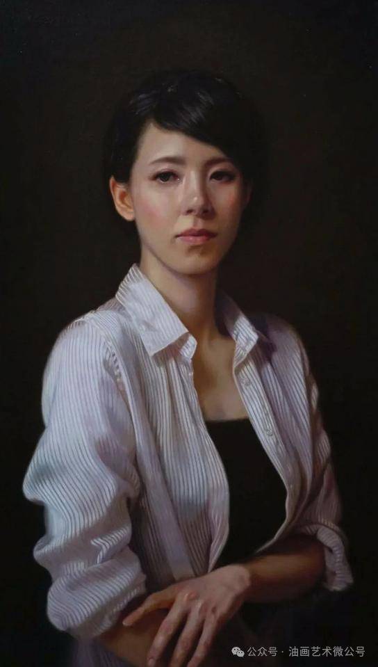 日本画家小森隼人超写实人体油画