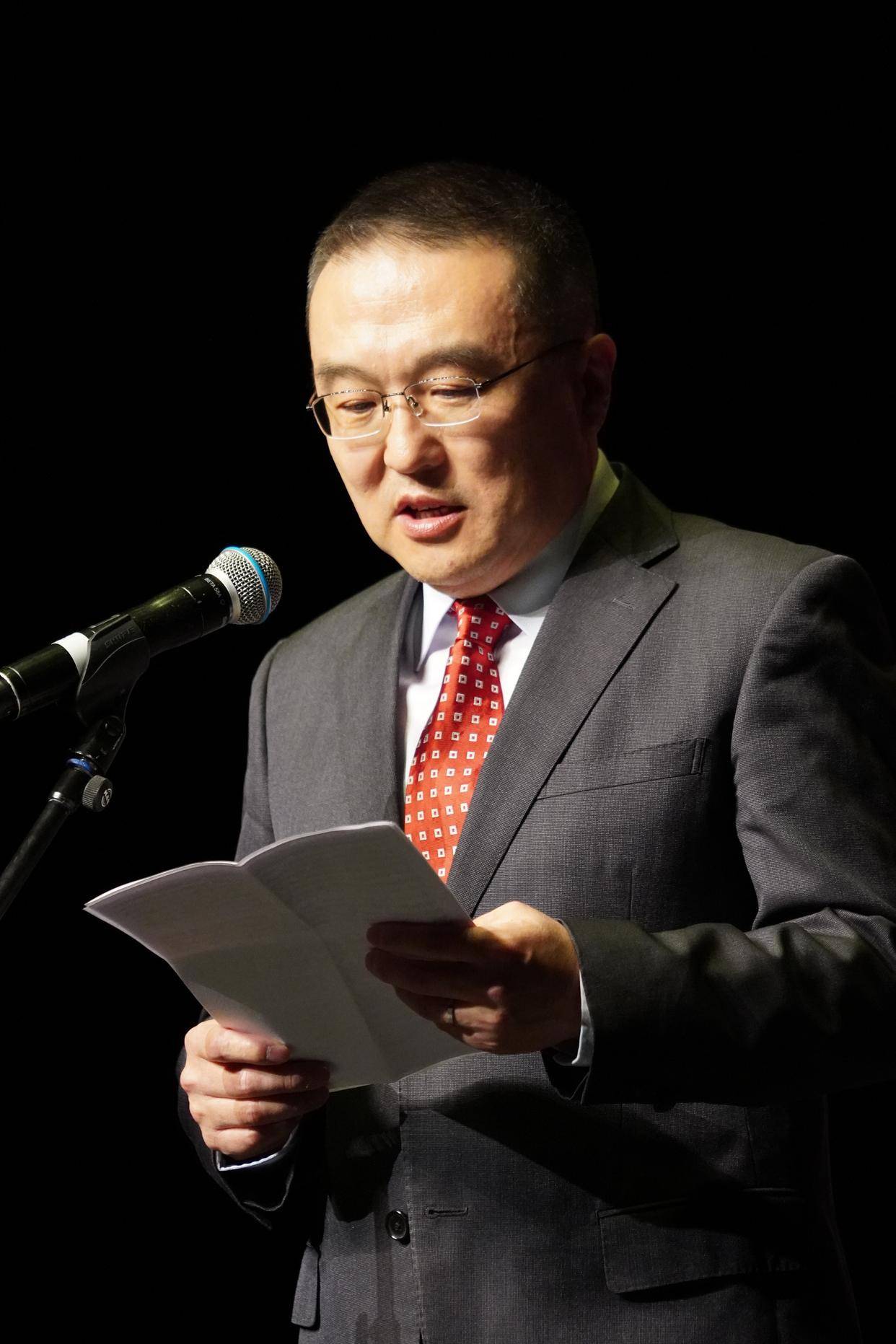 王小龙大使出席"四海同春"惠灵顿访问演出_新西兰_戈德史密斯_祝福