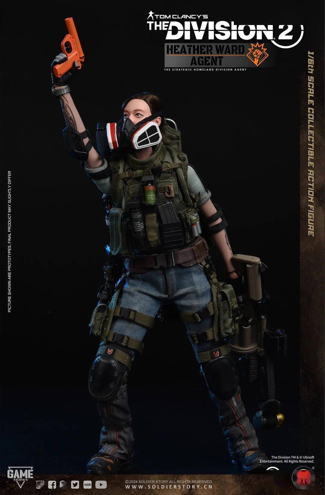 soldierstory 1/6 育碧 全境封锁2 女特工 希瑟 瓦德 ssg009_时间
