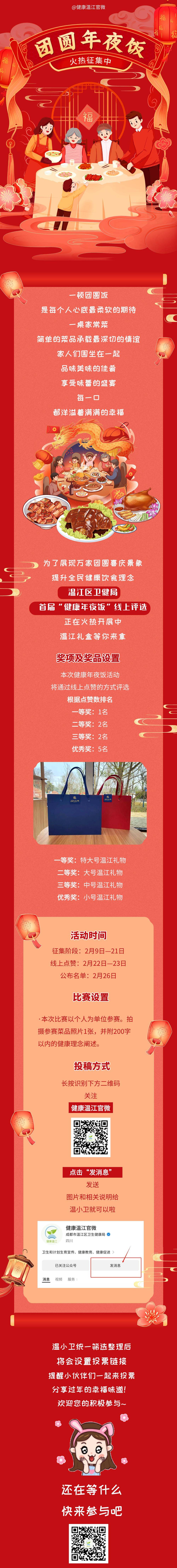 温江区首届"健康年夜饭"线上评选等你来参与~_王晓春_审核_制图