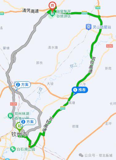 途径清凭高速,出高速路口沿g359国道往新城方向到达碗窑梨花谷(景区指