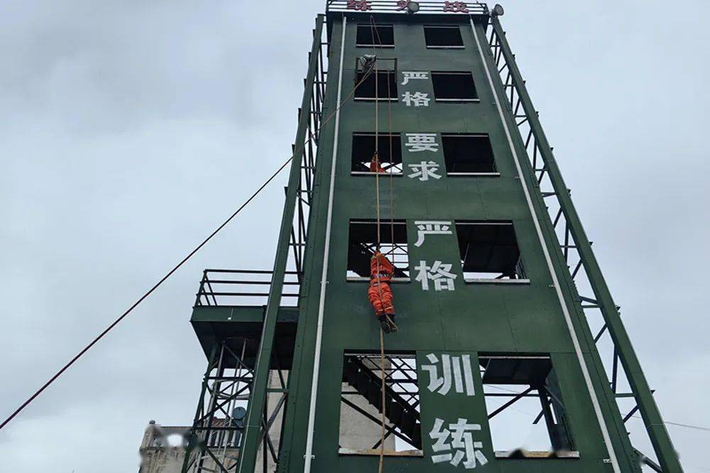 定西市岷县岷阳消防救援站开展2月份体技能考核_全员_训练_工作