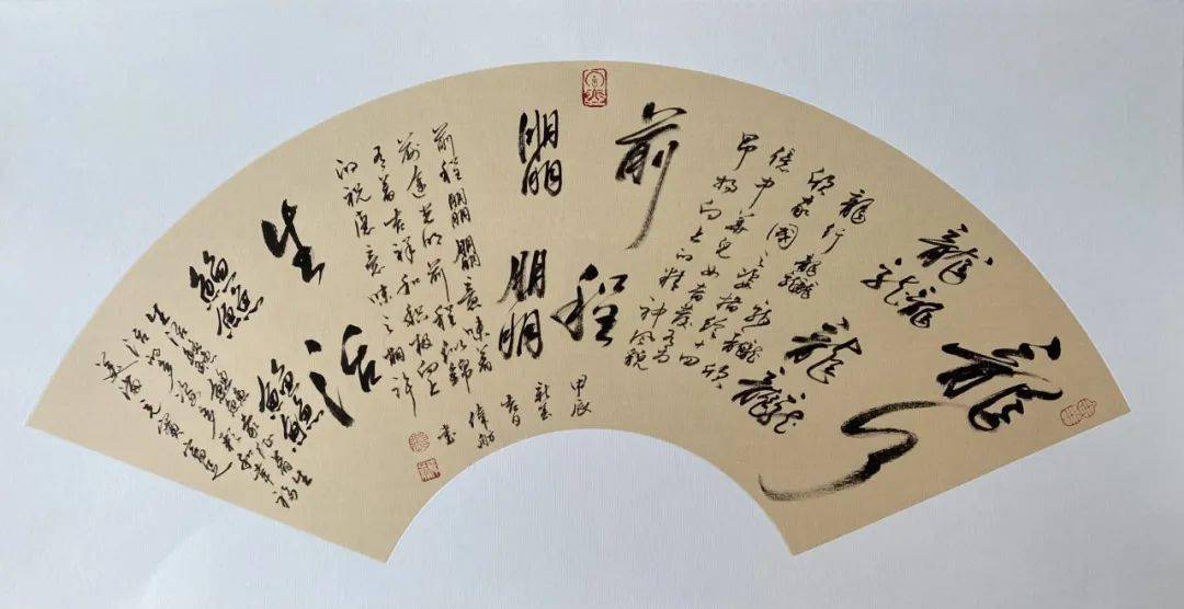 张伟舫龙年书法作品欣赏_服务_上海_社会