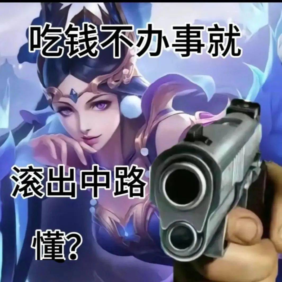 王者举枪表情包合集