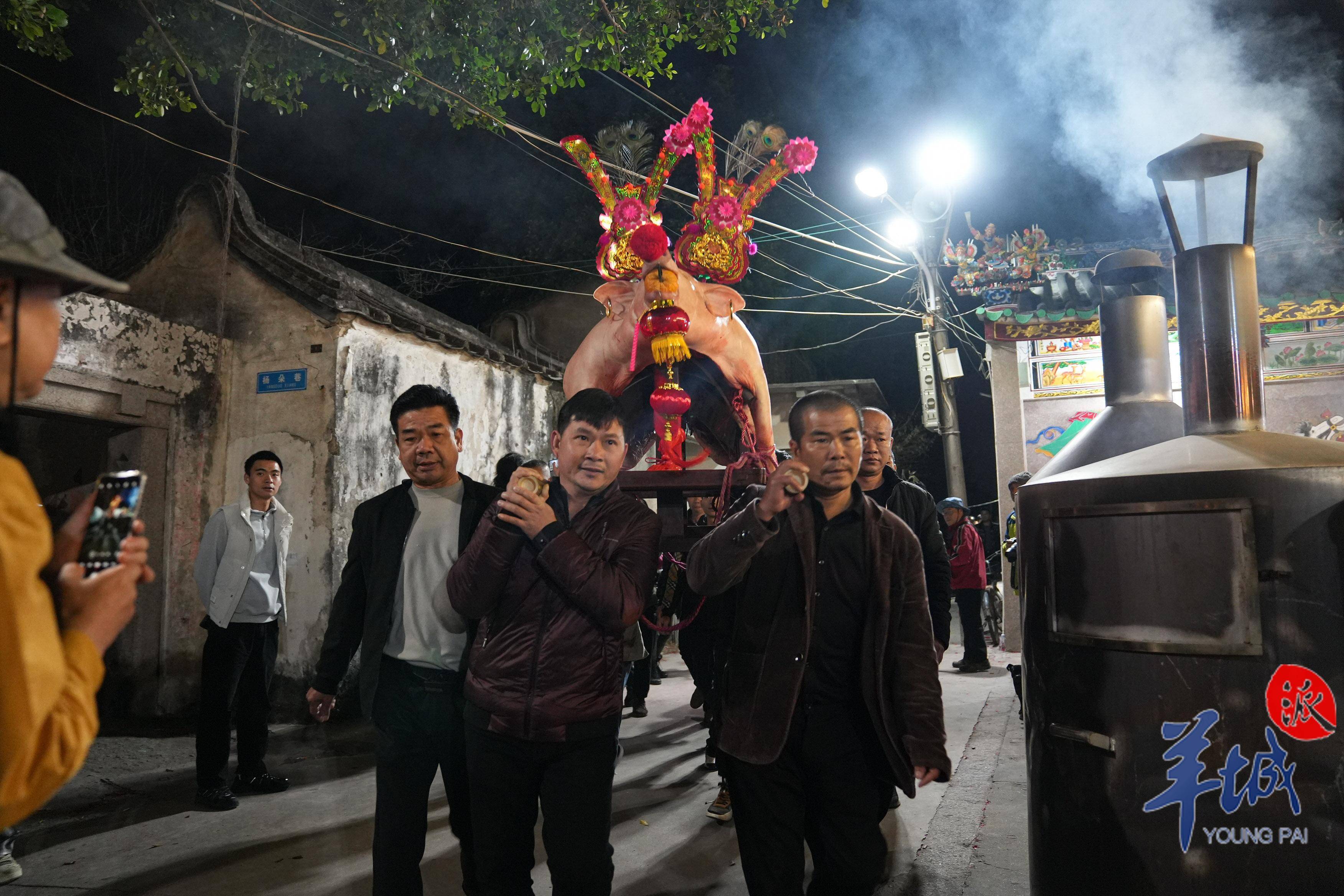 图集|"赛大猪 贺丁头"汕头月浦社区年味浓!_活动_村里_村民