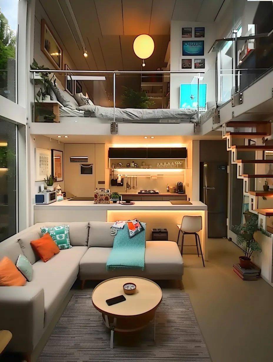 被你嫌弃的loft,在设计师手里怎么这么香?_loft_的设计_主题