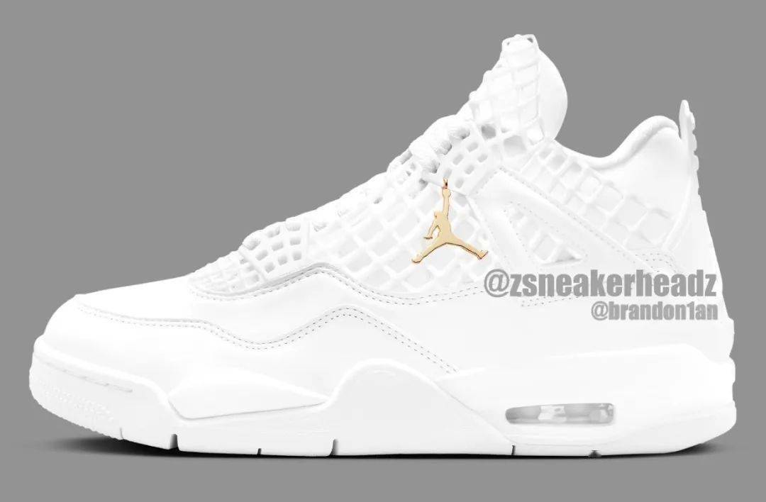 aj4白金新配色曝光,这"整活"也太丑了._jordan_air_进行