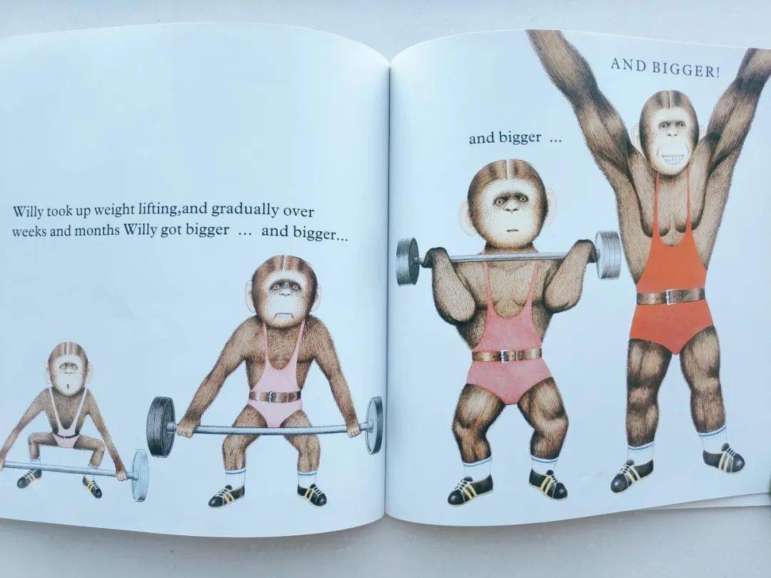 willy had to go on a special diet.he learned how to box.he li