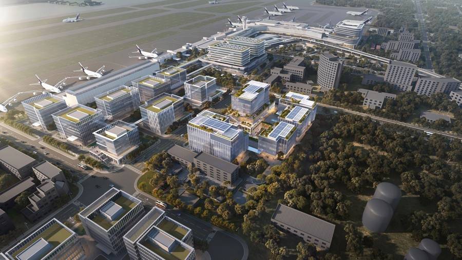 外环西段提升工程开工,春秋航空总部竣工,长宁多个重大项目迎关键节点