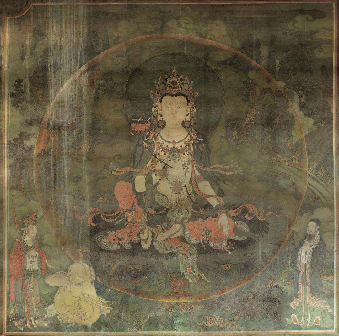 一座寺庙,美到窒息 :"我去了那里,觉得北京人白当了"_壁画_李童_大殿