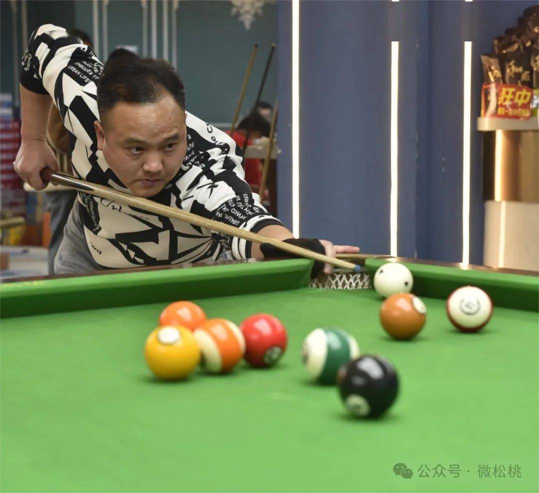 春之健"运动松桃""贵族领域璟点杯"中式台球公开赛举行_比赛_麻秀彪_