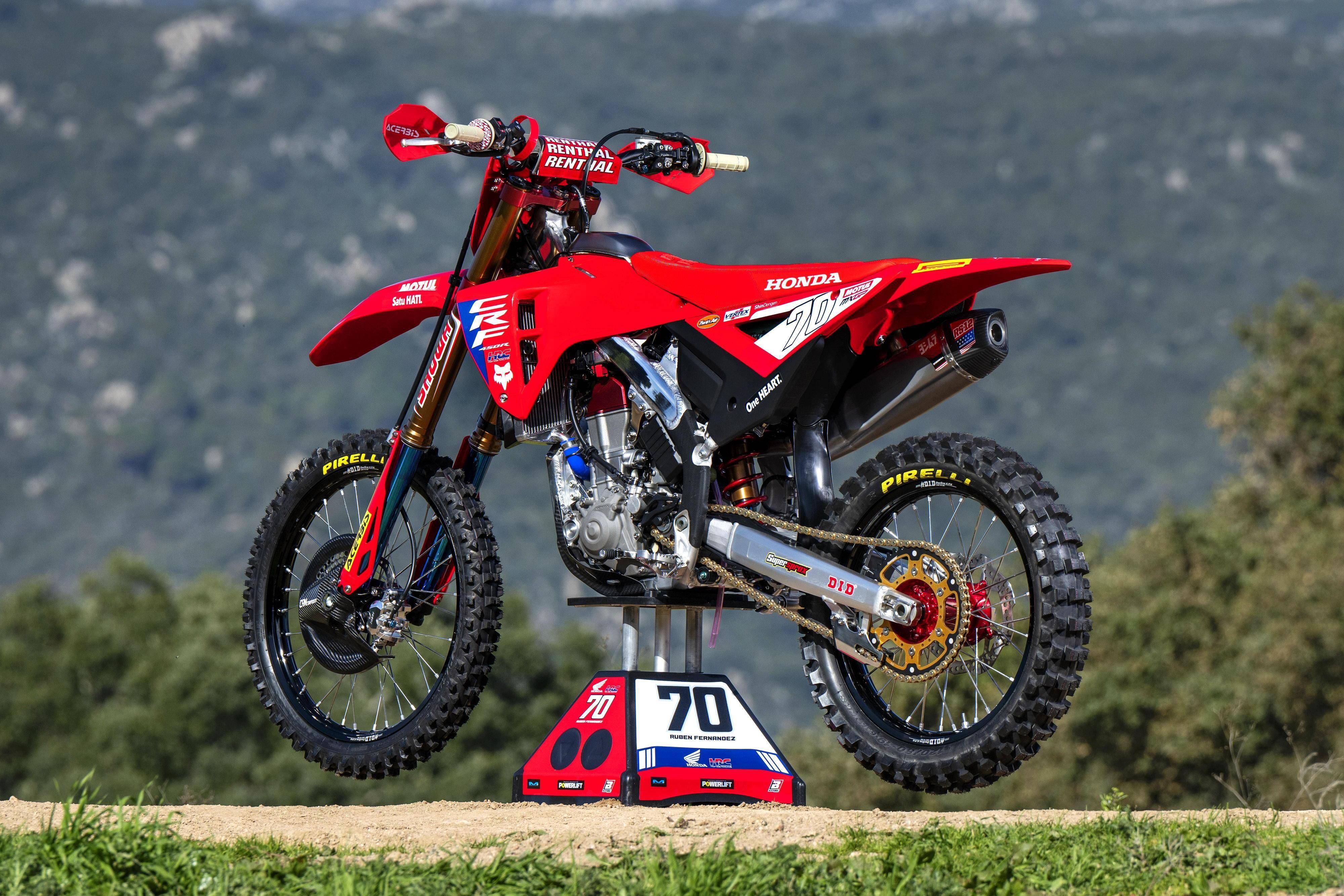 mxgp 世界越野锦标赛 2024:honda crf450rw 工厂赛车_赛季_系统_差异