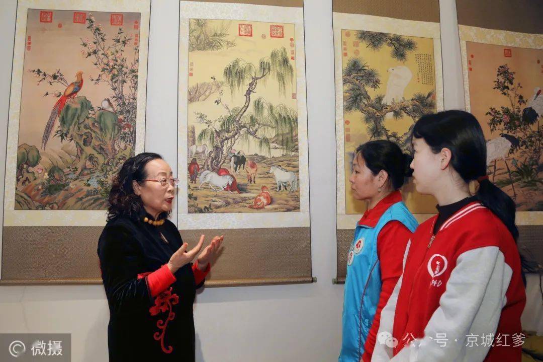 北京优秀志愿服务团队新春赴河北开展交流活动_周淑英_剪纸_文化