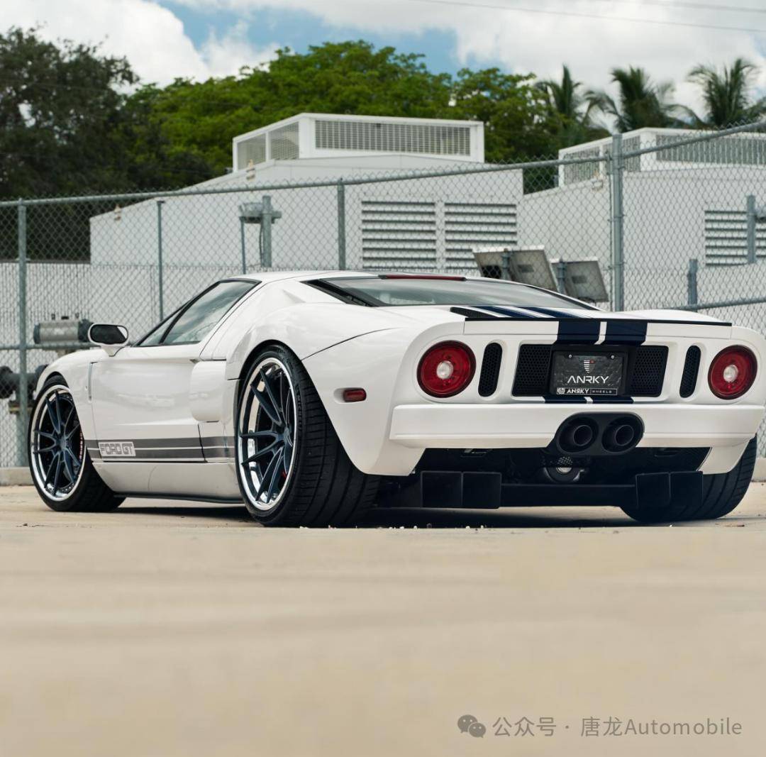 【美式超级跑车换新鞋】ford gt 配备anrkywheels车轮 这样的风格你