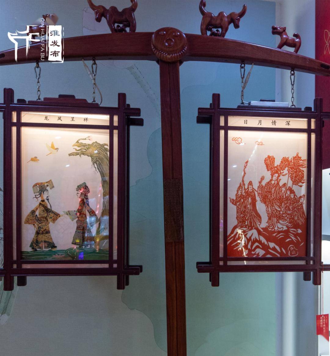 全国灯会灯彩项目展|匠心传承——文化记忆主题展厅_花灯_潜江