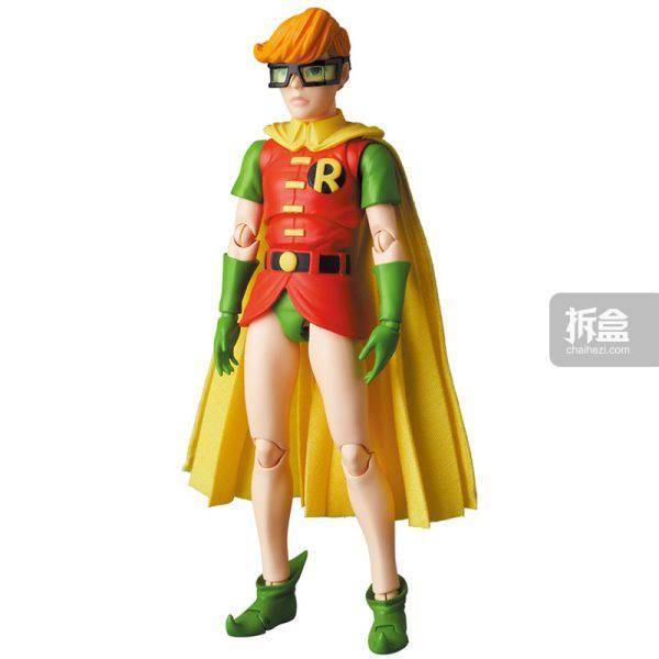 mafex dc 黑暗骑士归来 蝙蝠侠与罗宾再版1/12可动人偶_官方_产品_cm