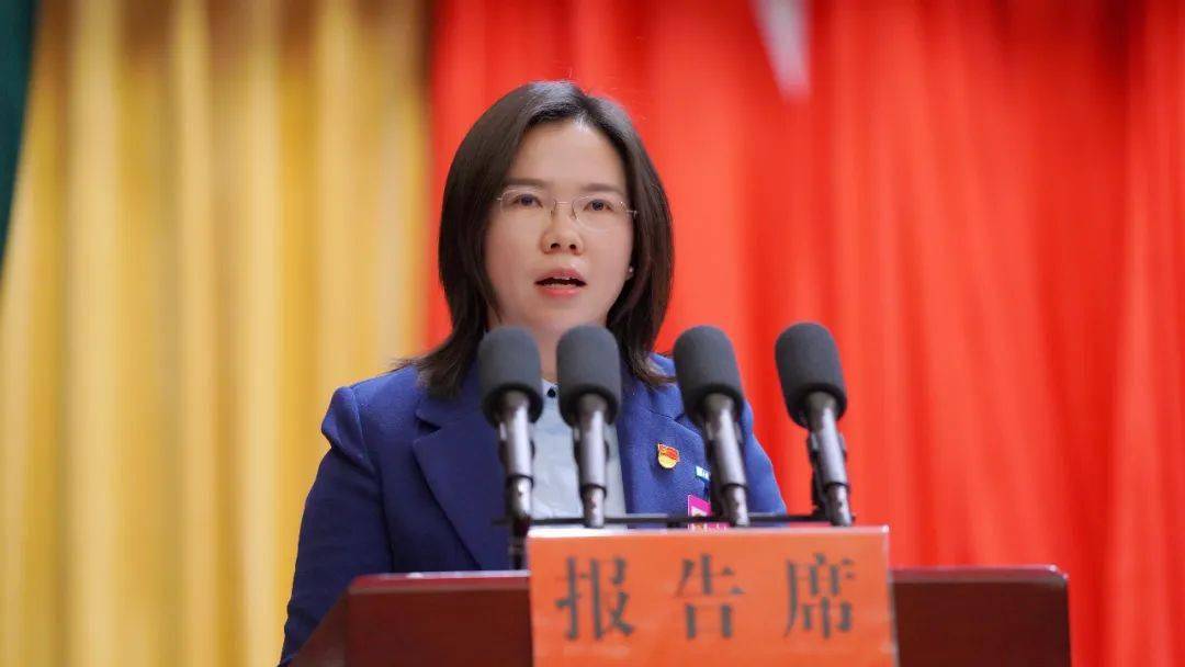 县委常委,常务副县长樊未向大会报告民生实事项目2023年度实施情况及
