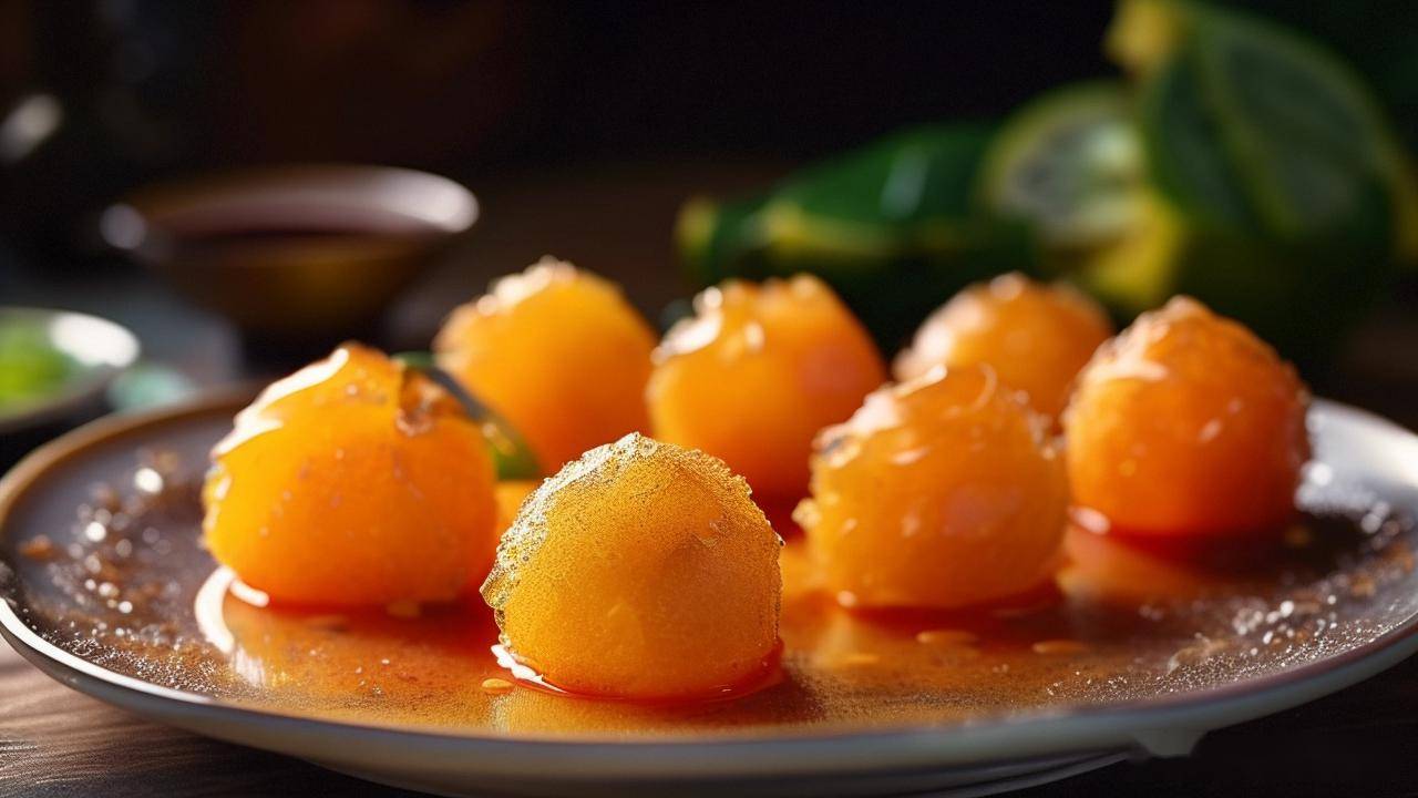 橙汁冬瓜球让你颠覆传统认知,让你一吃就爱上_美食_口感_味道