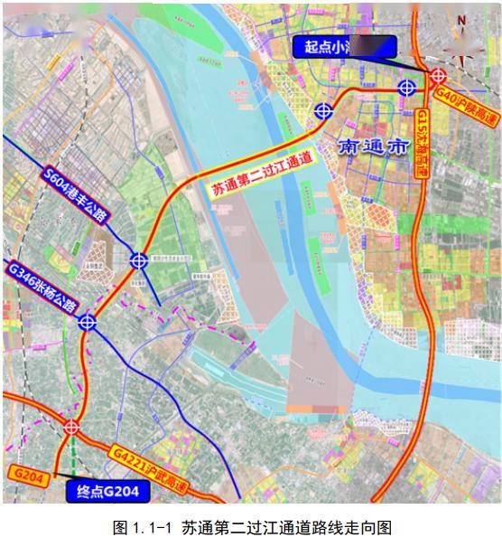 苏通第二过江通道工程拟建项目位于南通苏锡通科技产业园区,南通经济