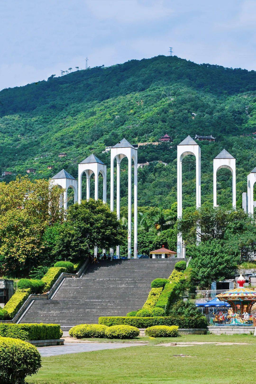 正月十五,莆田凤凰山街道南门社区摆棕轿闹元宵_摄影_城厢区_蔡昊