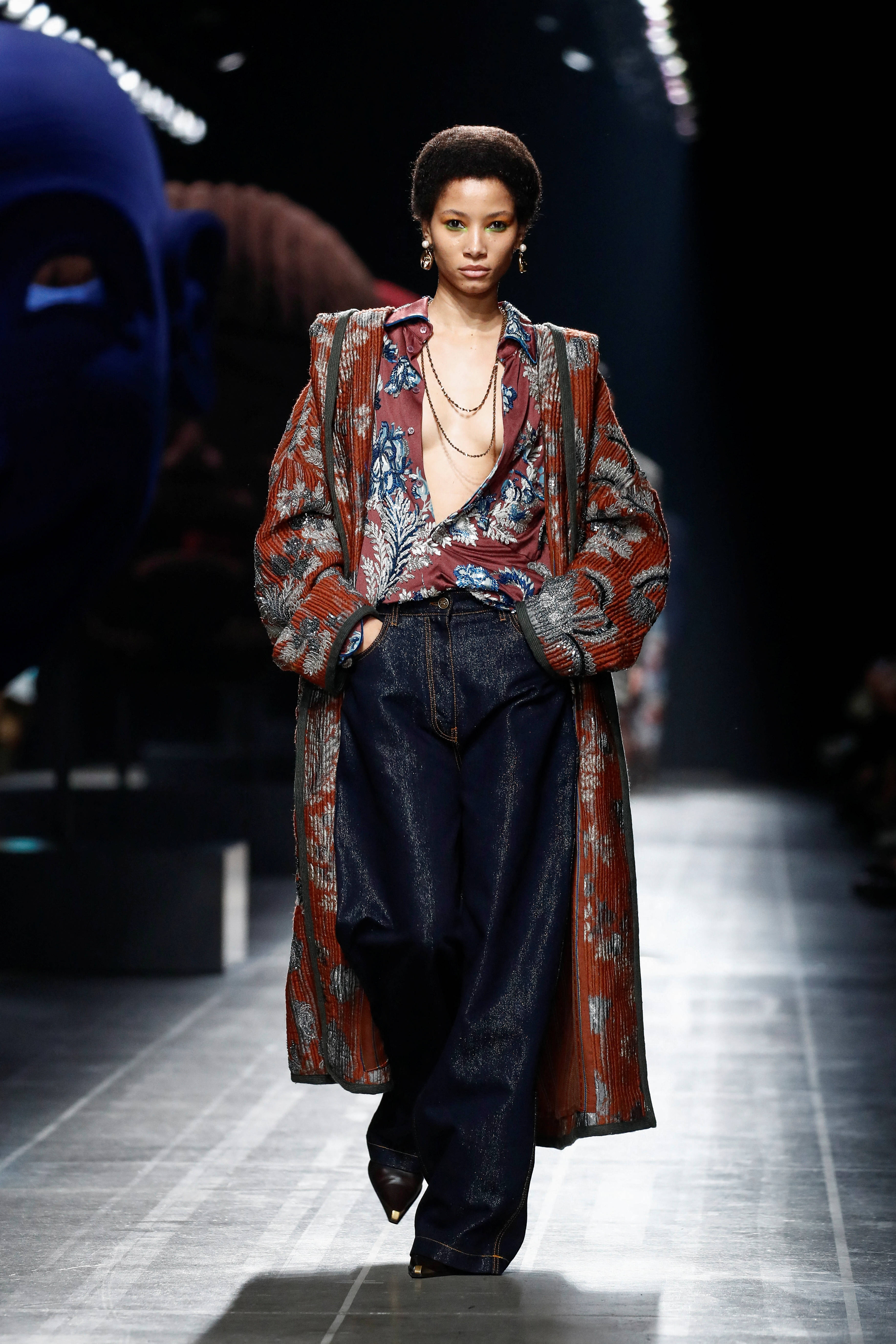 米兰时装周——埃特罗品牌时装秀_新华社_etro_意大利