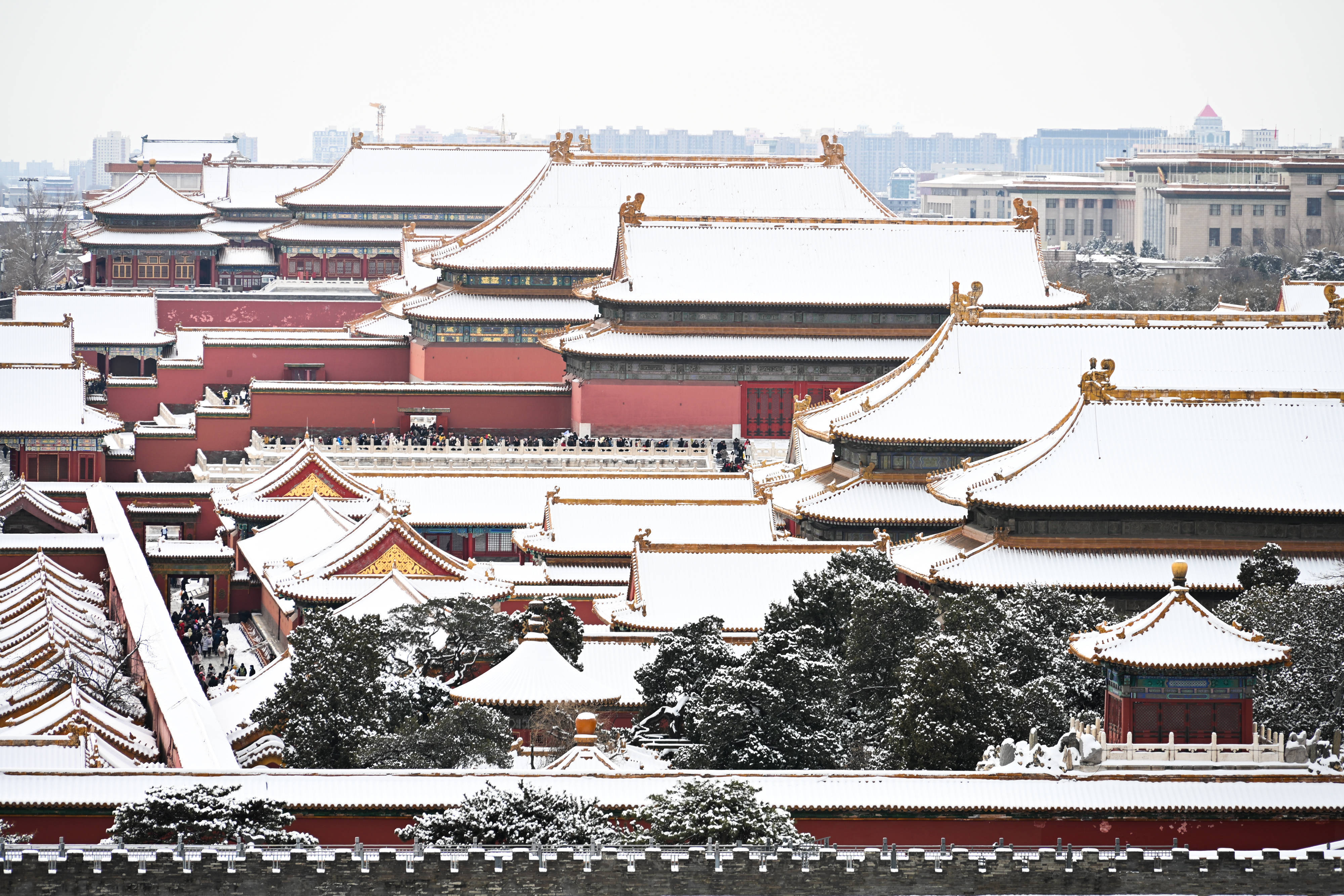 请查收新鲜出炉的帝都雪景图 | 古迹巡游_画面_故宫_北京
