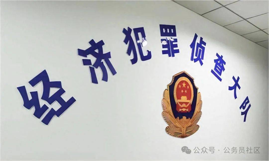 体制内单位大揭秘——经侦大队