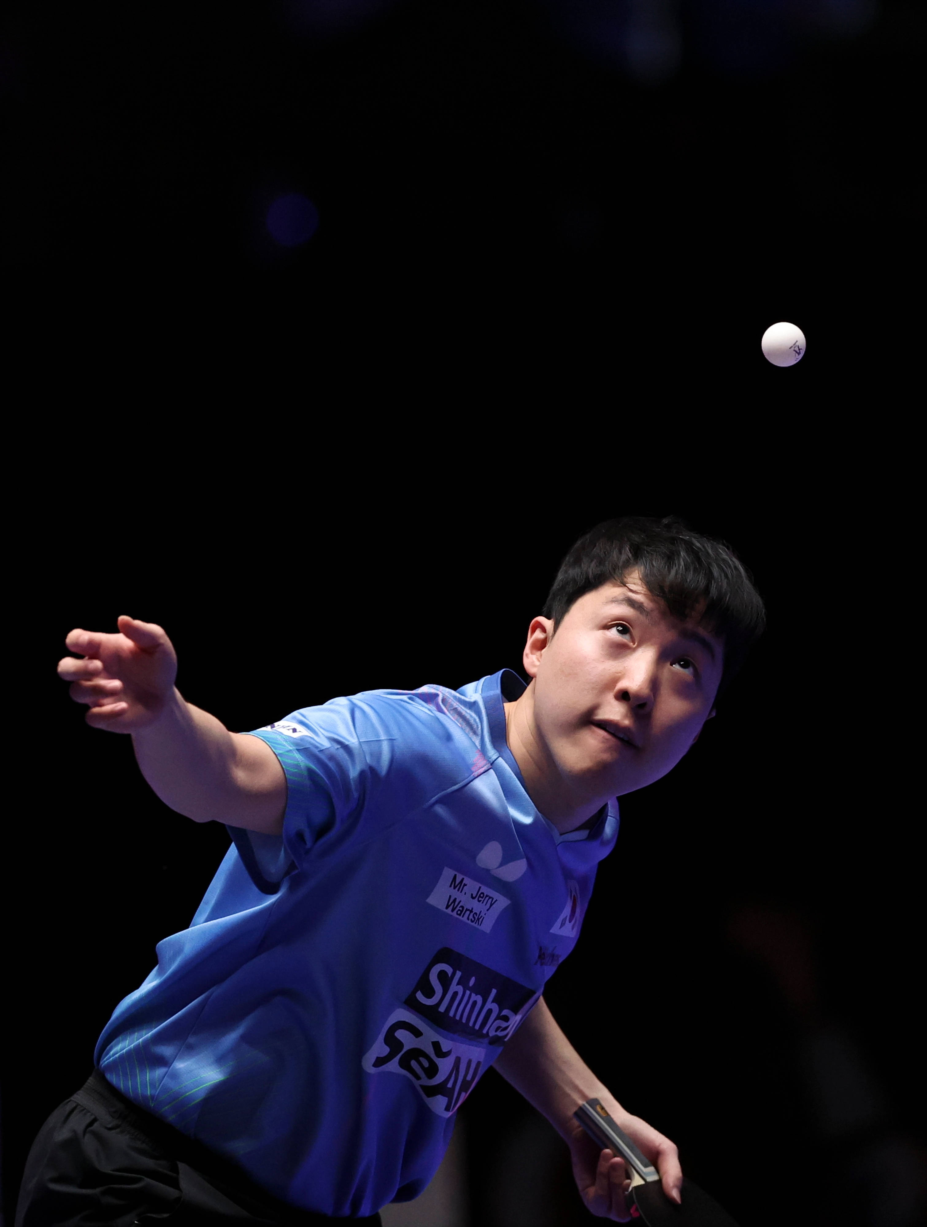 乒乓球——韩国男团晋级四强