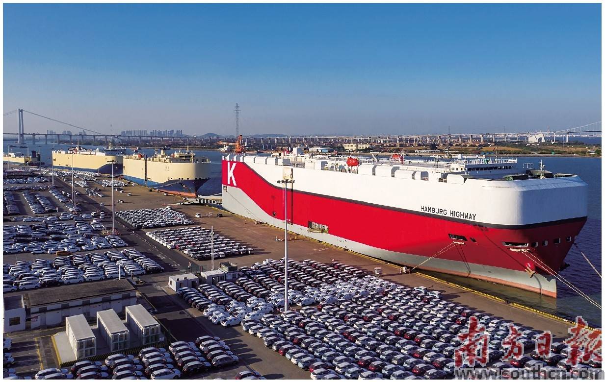 帆劲千年潮再起 龙腾万里自风流_广州_南沙_港口