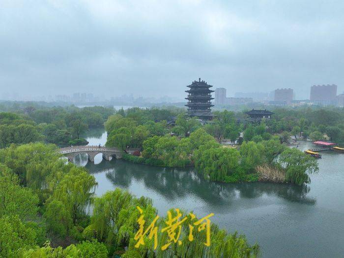 无棣清波烟雨公园图片