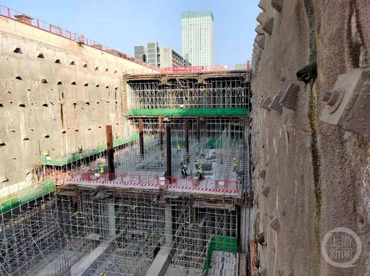 交通27号线西永站建设忙,今年计划9座车站主体完工_重庆_科学_发展