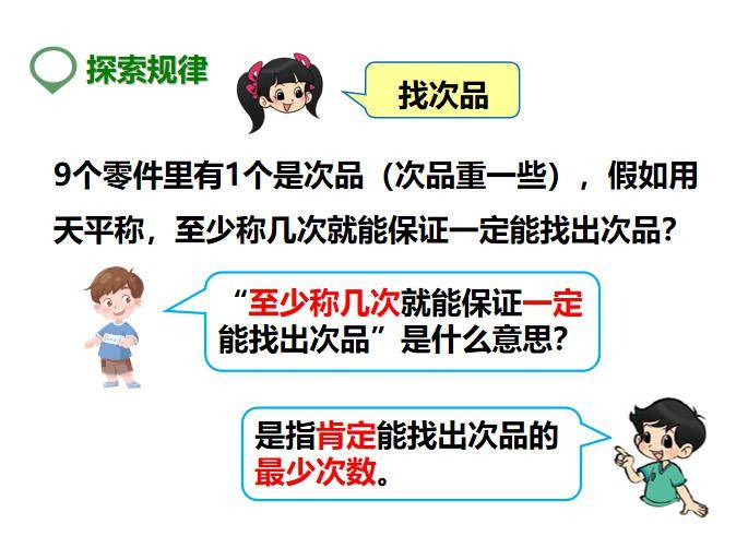一课研究之《找次品》教学设计_天平_数学_方法