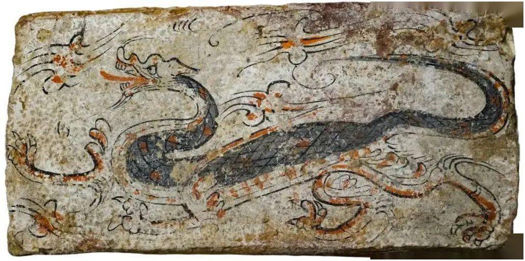 龙年元宵,看古人如何画龙_龙的_画像砖_形象