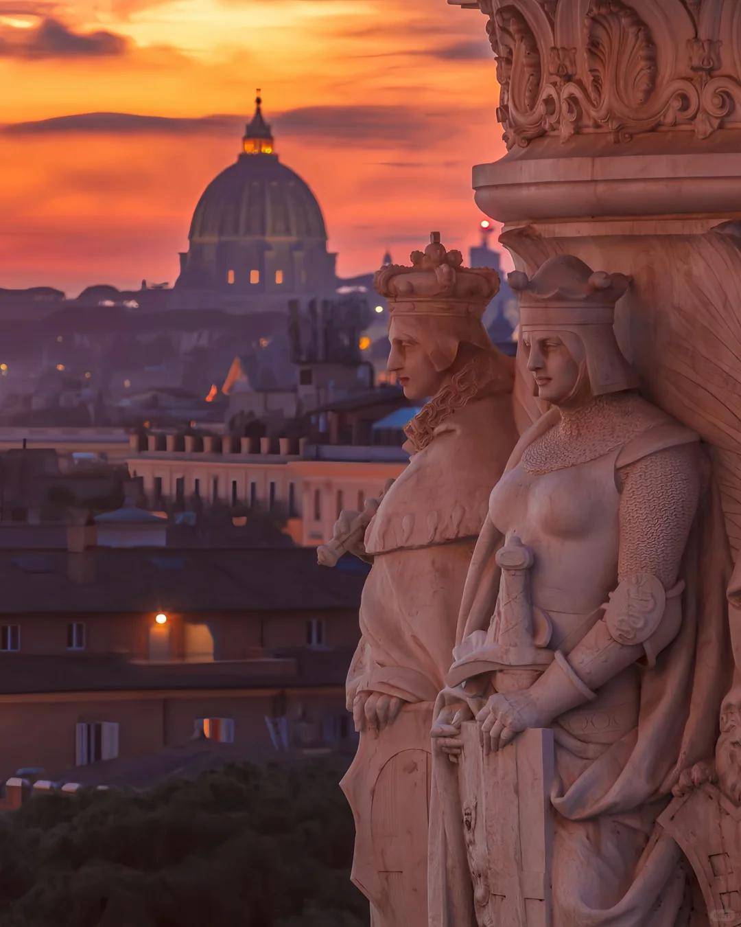 在欧洲唯一"一眼三国"的地方看永恒之城是如此辉煌_罗马_艺术_建筑